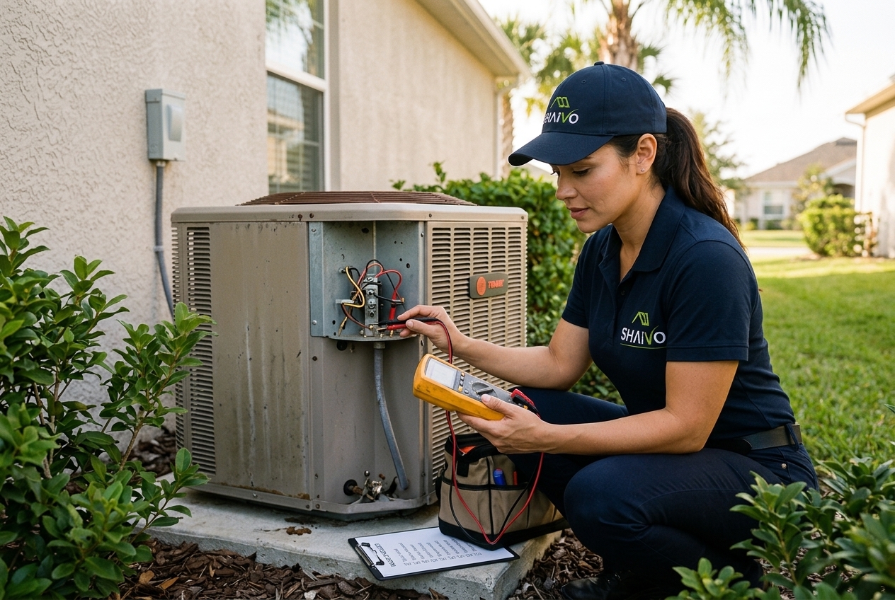 A/C + Leak Inspection